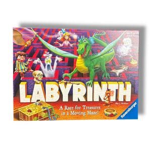 Ravensburger Labyrinth Board Game - Colorful Maze Adventure